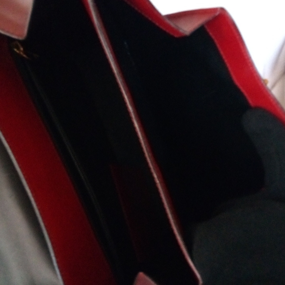 HOST PICK RARE Cartier Vintage PANTHERE line extra large shoulder bag style - Picture 15 of 17